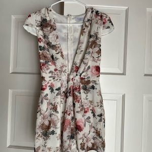 Adorable floral romper